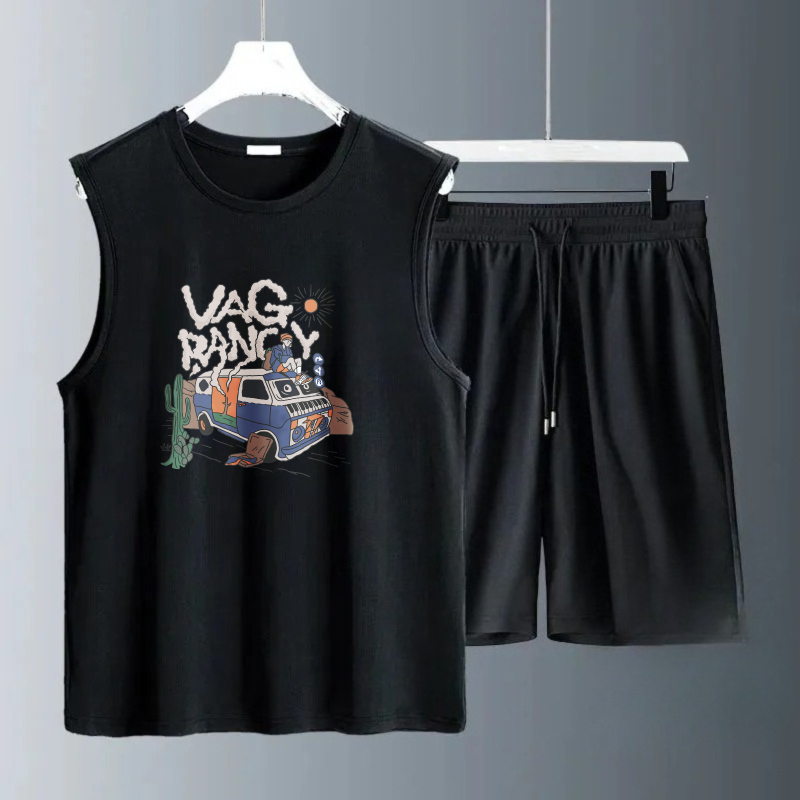 Summer Clothing Usa - Men's Tank Top Sets 2026 Summer
