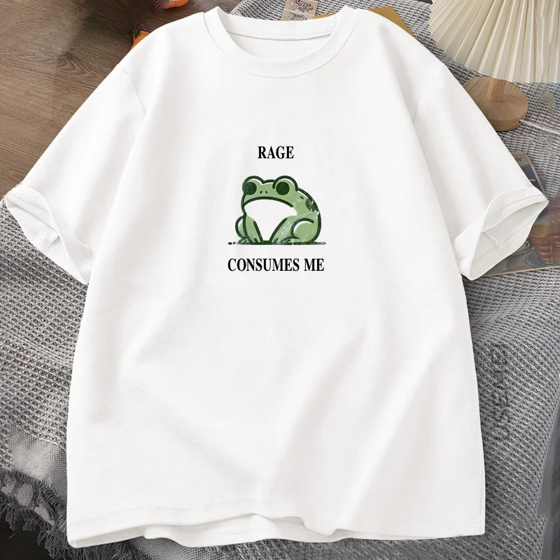 Summer Clothing Vintage - Rage Consumes Me Frog Vintage T