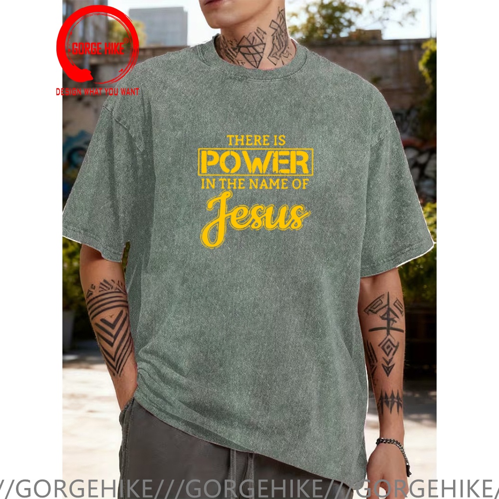 Vintage Washed Cotton T-Shirt  - Summer Clothing Name ulasan dan harga