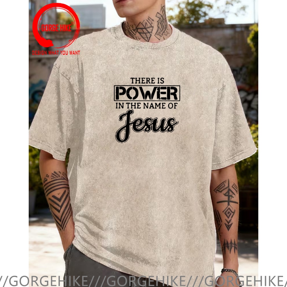 Vintage Washed Cotton T-Shirt  - Summer Clothing Name ulasan dan harga