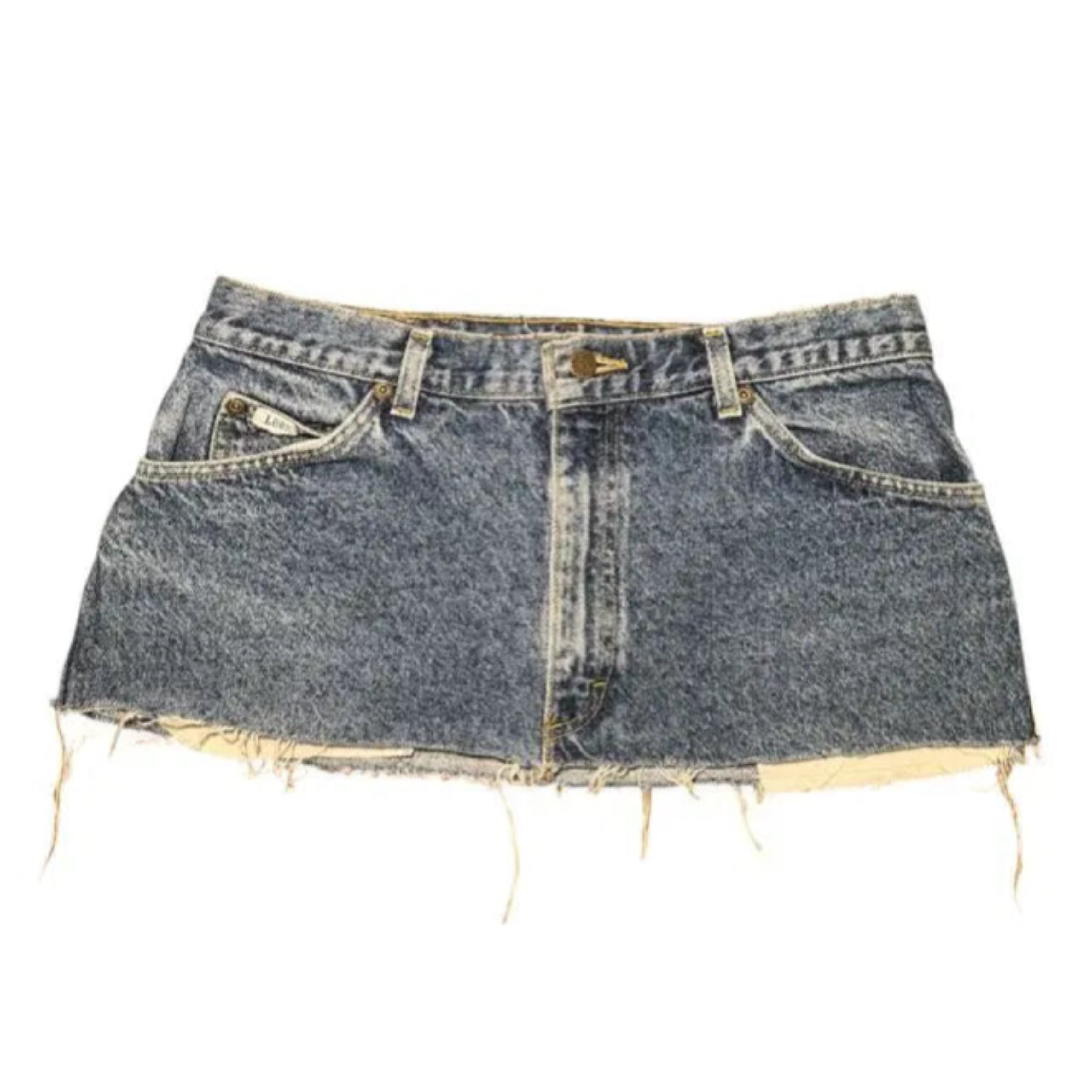 Spliced ‘8’ Jersey-Style Denim - Summer Reign Clothing ulasan dan harga