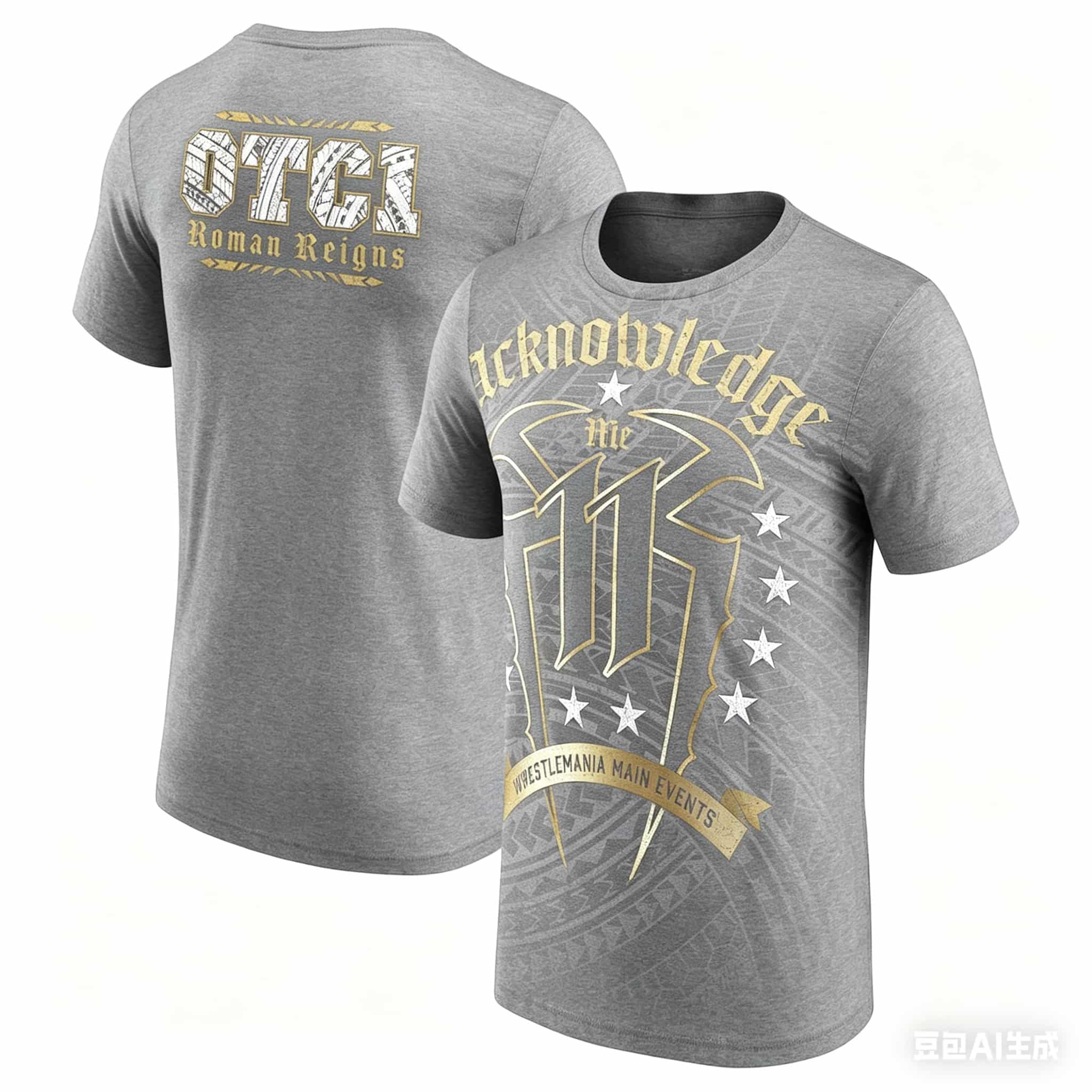Model Roman Reigns Printed T-s - Summer Reign Clothing ulasan dan harga
