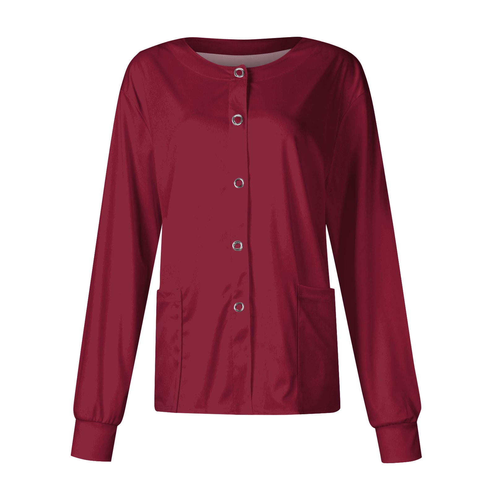 Women Long Sleeve Pocket Worki - Rash Guard Long Sleeve ulasan dan harga