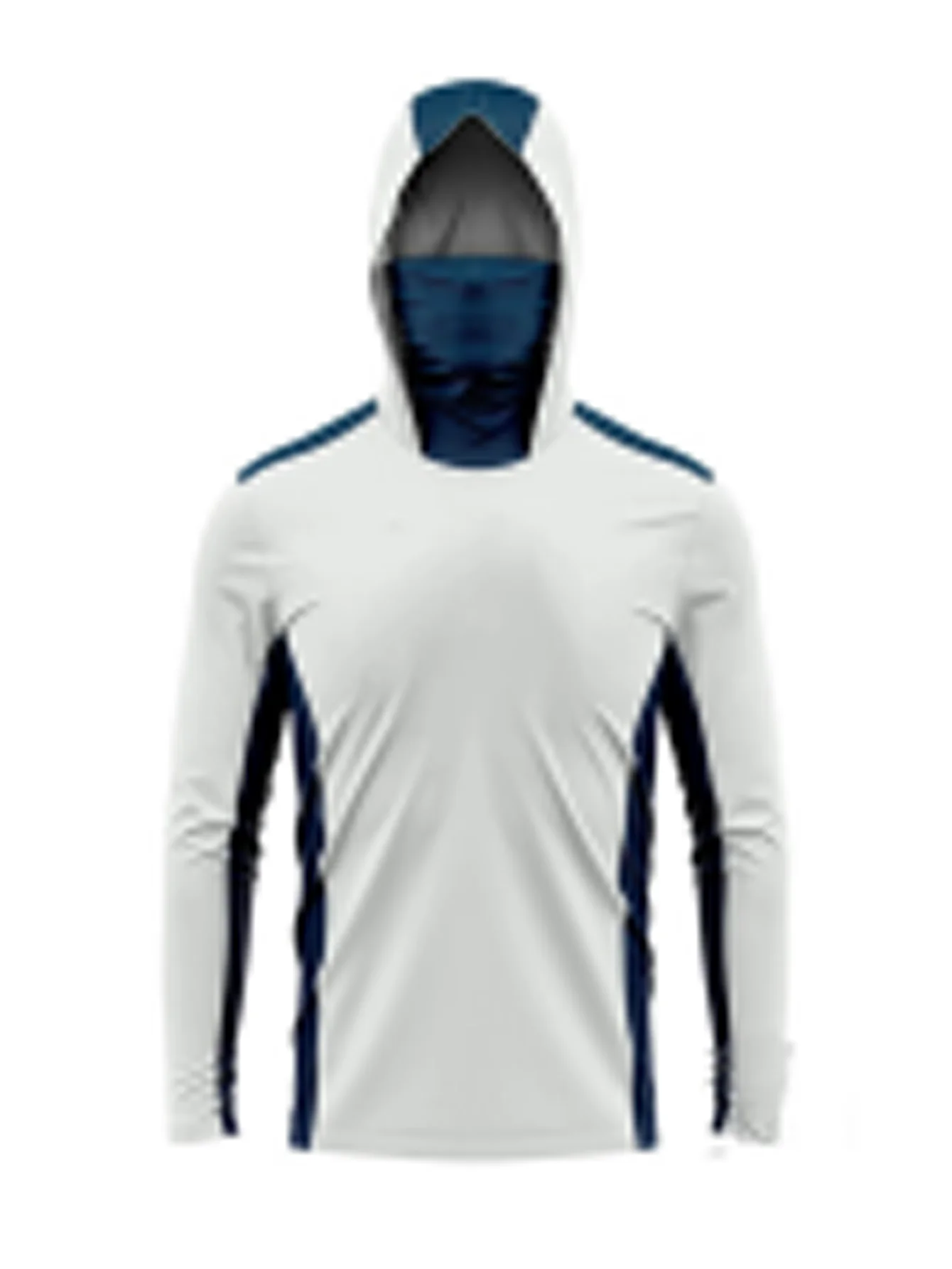 Men Long Sleeve Fishing Hoodie - Summer Uv Clothing ulasan dan harga