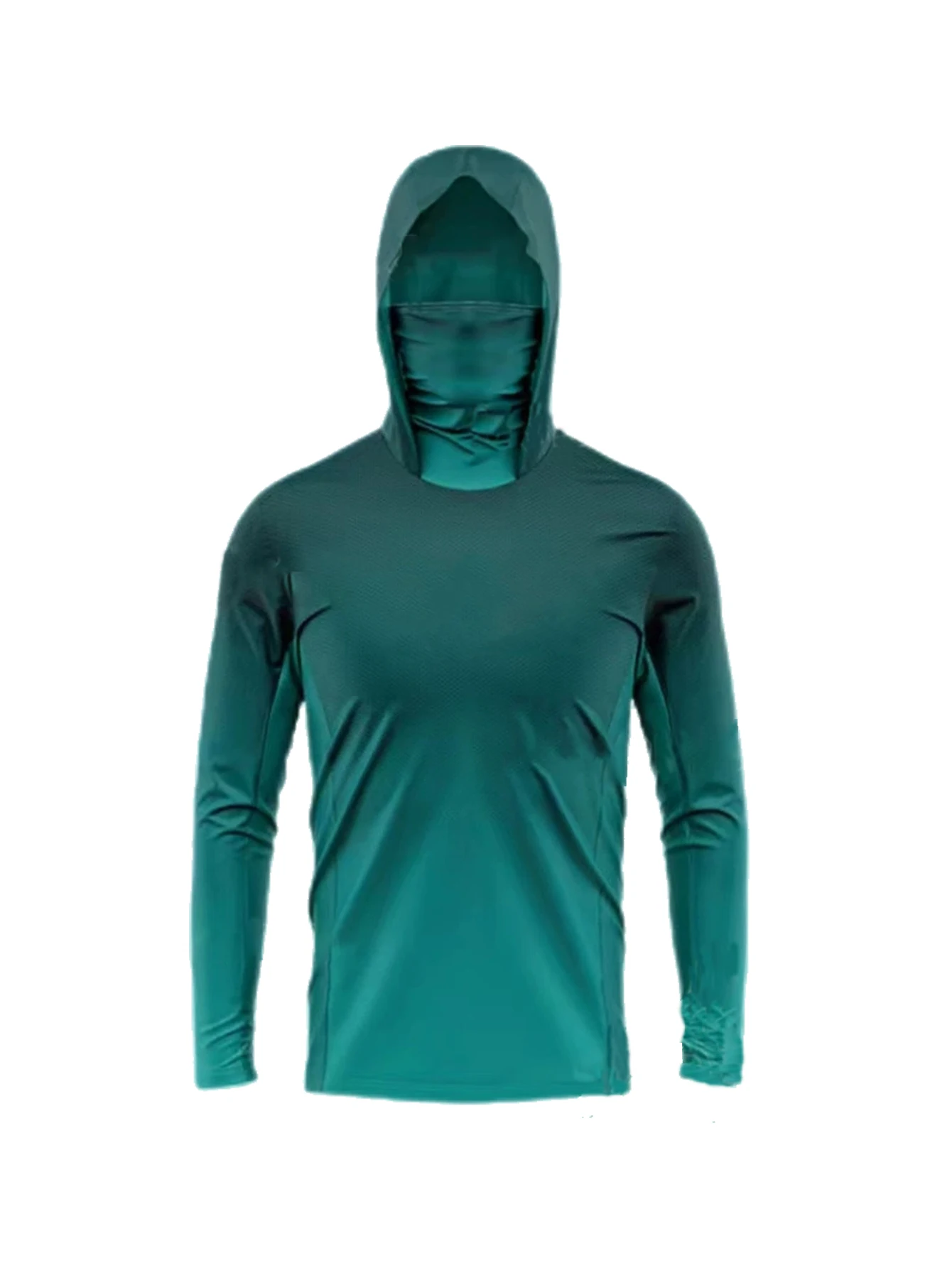 Men Long Sleeve Fishing Hoodie - Summer Uv Clothing ulasan dan harga