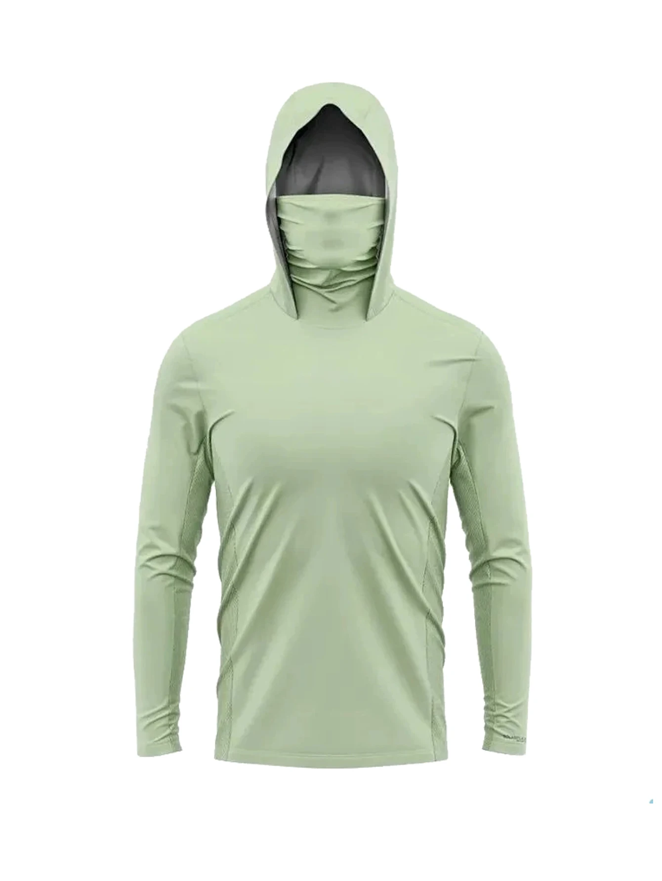 Men Long Sleeve Fishing Hoodie - Summer Uv Clothing ulasan dan harga