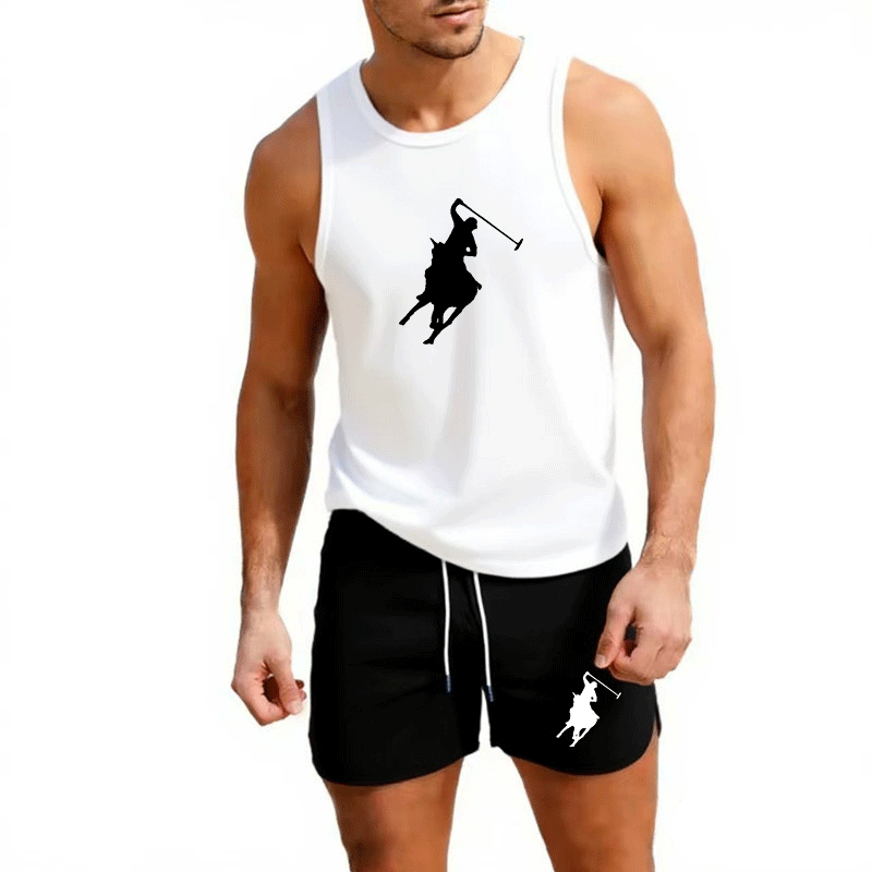European Men Summer Vest and S - Summer Clothing Usa ulasan dan harga