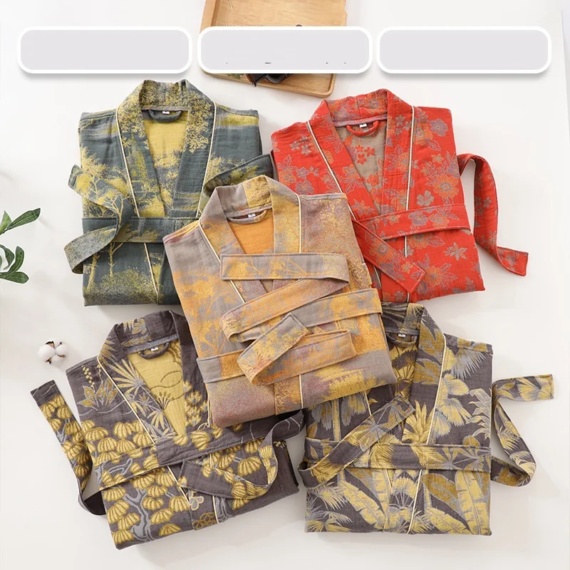 Spring Summer Pure Cotton Doub - Summer Gauze Clothing ulasan dan harga