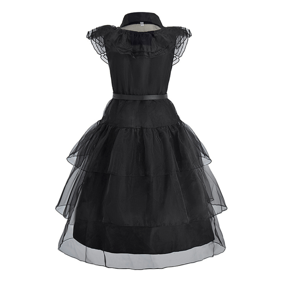 Girl Costume Kids Cosplay Blac - Summer Clothing Layering ulasan dan harga