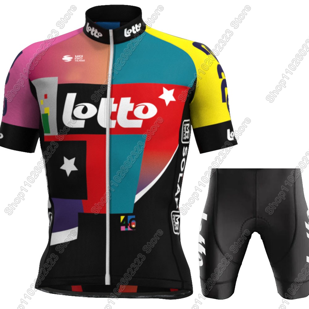Lotto team 2025 cycling jersey - Summer Clothing Men 2025 ulasan dan harga