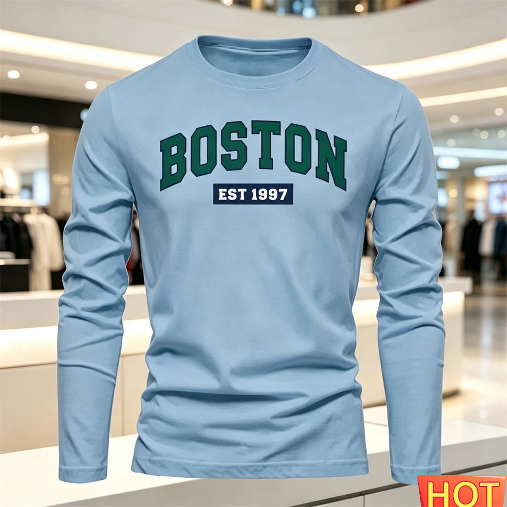 Autumn Summer Men's long sleev - Summer Knit Clothing ulasan dan harga