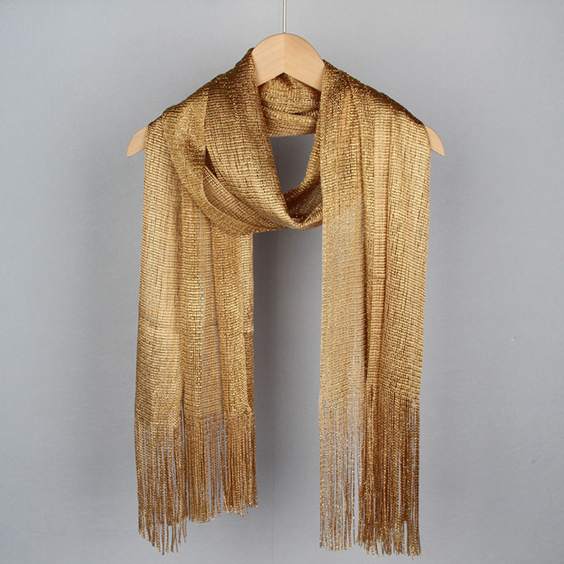 Fashion Gold Silver Bright Sil - Summer Clothing For Older Women ulasan dan harga