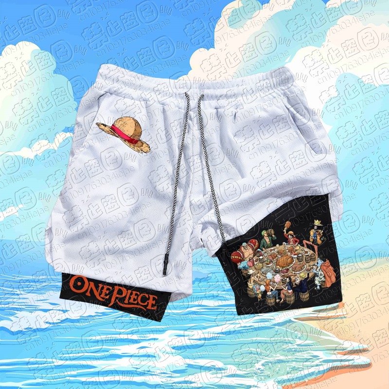 2026 One Piece Luffy Print Sho - Summer Clothing Layering ulasan dan harga