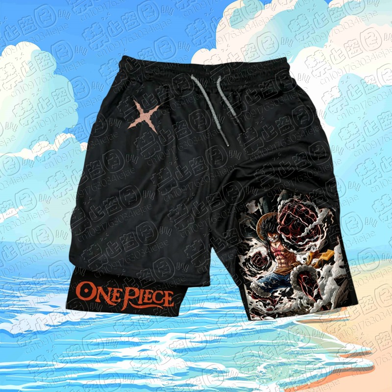 2026 One Piece Luffy Print Sho - Summer Clothing Layering ulasan dan harga