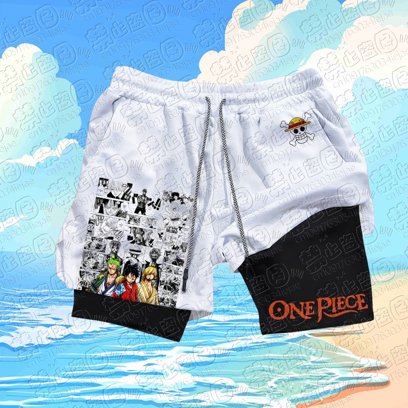 2026 One Piece Luffy Print Sho - Summer Clothing Layering ulasan dan harga