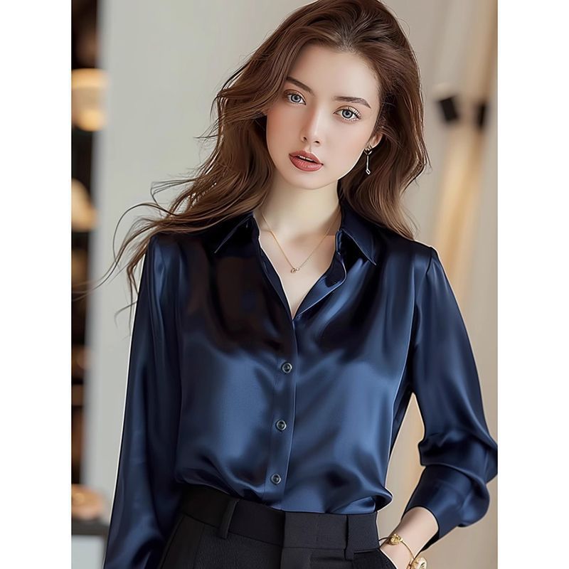 2025 Summer Women's Satin Shir - Summer Clothing Men 2025 ulasan dan harga
