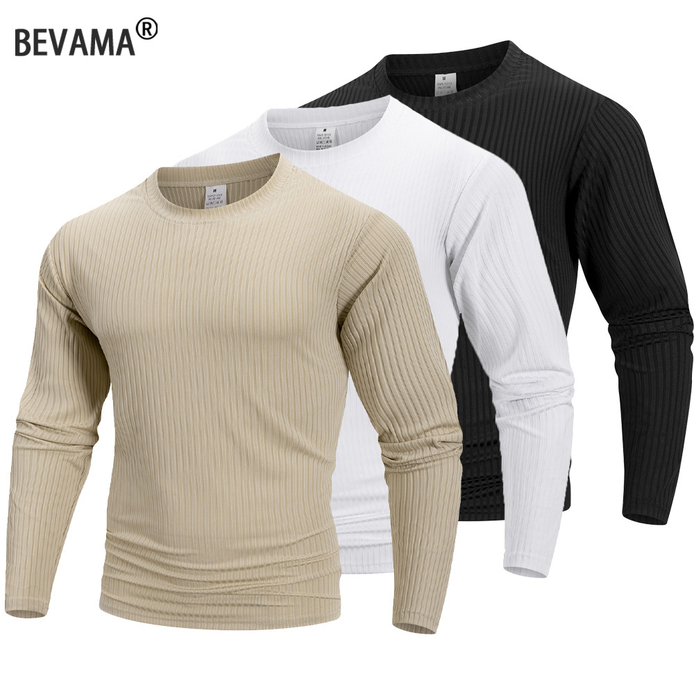 Spring Summer Men's Crew Neck  - Summer Knit Clothing ulasan dan harga