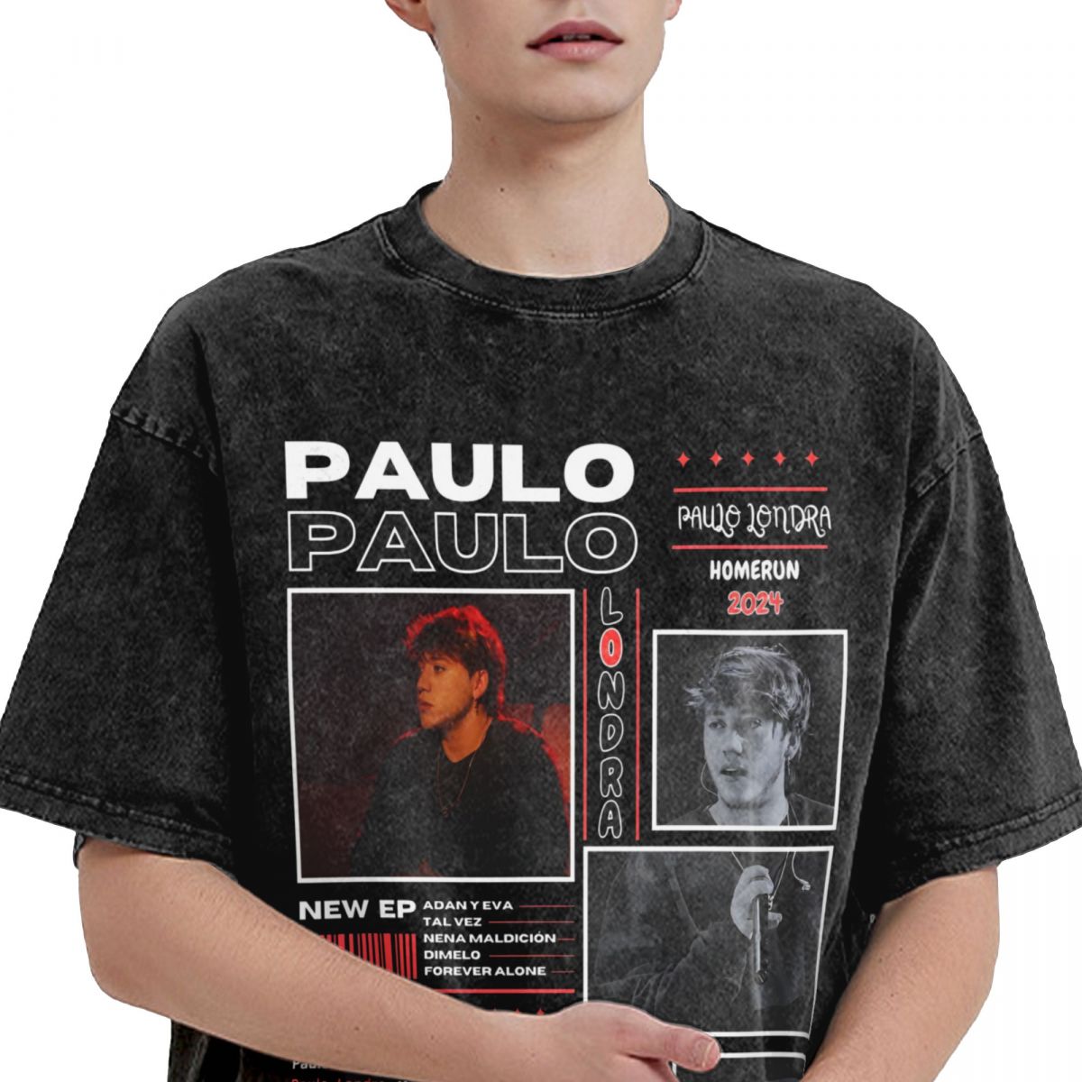 Men Women T-Shirt Paulo Londra - Summer Clothing Ideas For Women ulasan dan harga
