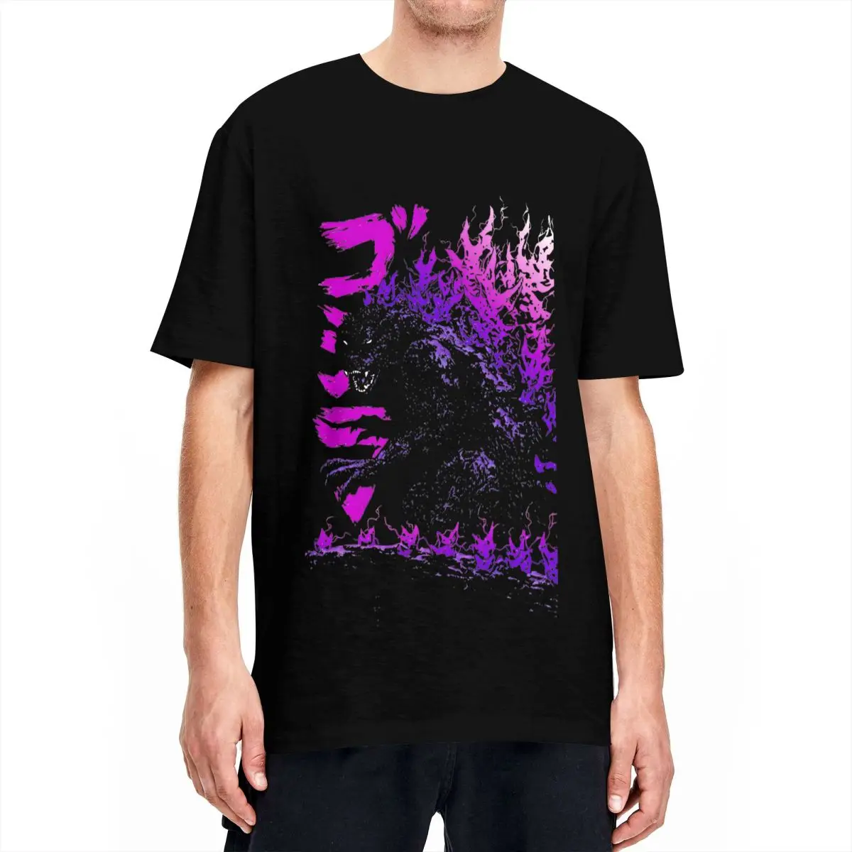 Men Millenium Godzillas T-Shir - Summer Clothing Vintage ulasan dan harga