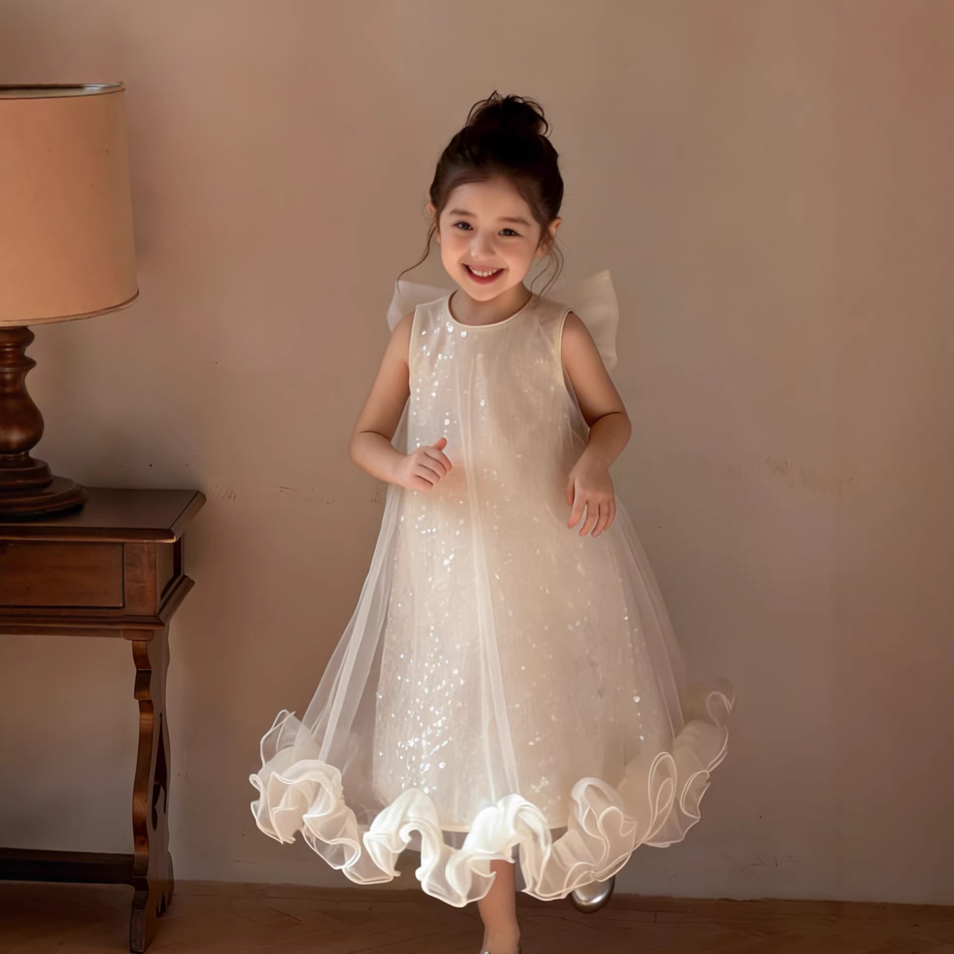 Girls' Mesh Princess Skirt 202 - Summer Gauze Clothing ulasan dan harga