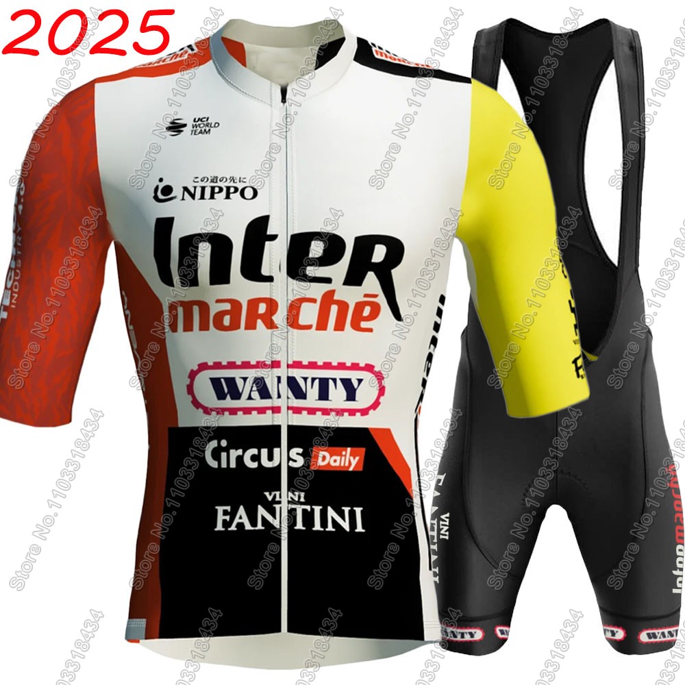 Wanty Cycling Jersey 2025 Set  - Summer Clothing Men 2025 ulasan dan harga