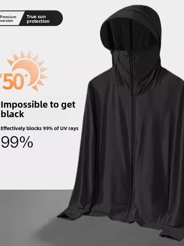 Lightweight Breathable Ice Sil - Summer Uv Clothing ulasan dan harga