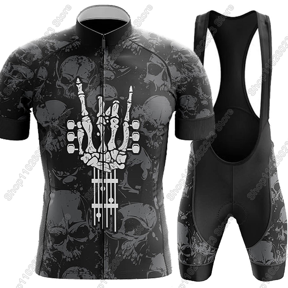 Rock-and-Roll Cycling Jersey 2 - Summer Clothing Men 2025 ulasan dan harga