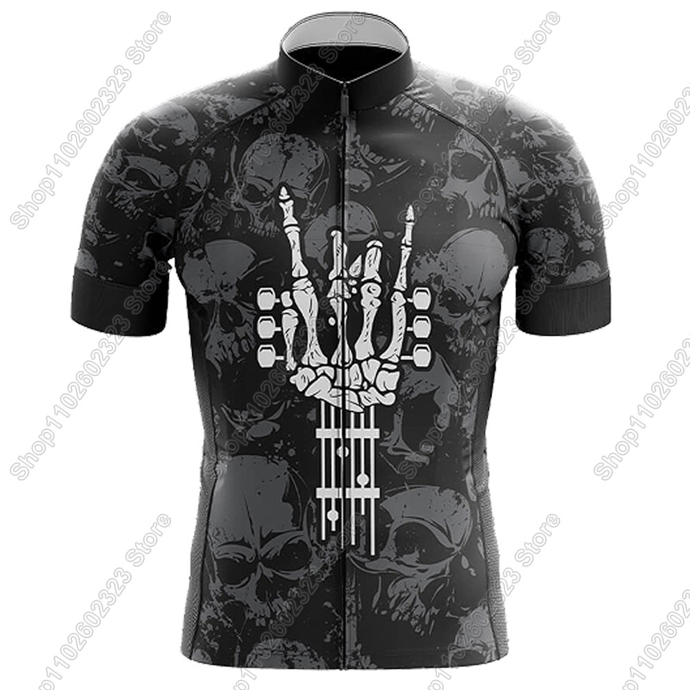 Rock-and-Roll Cycling Jersey 2 - Summer Clothing Men 2025 ulasan dan harga
