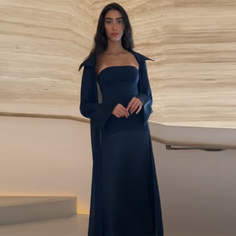 Retro Elegant Gown Modest Sati - Summer Clothing For Older Women ulasan dan harga
