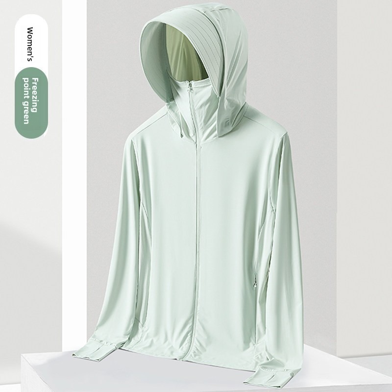 Ice silk sun protection clothi - Summer Uv Clothing ulasan dan harga