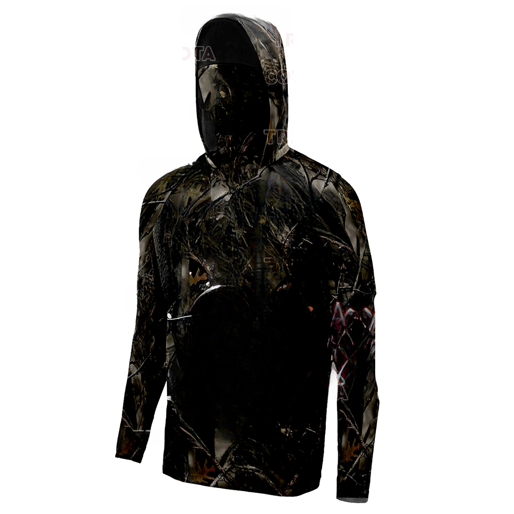 Fishing Clothes Camouflage Lon - Summer Uv Clothing ulasan dan harga