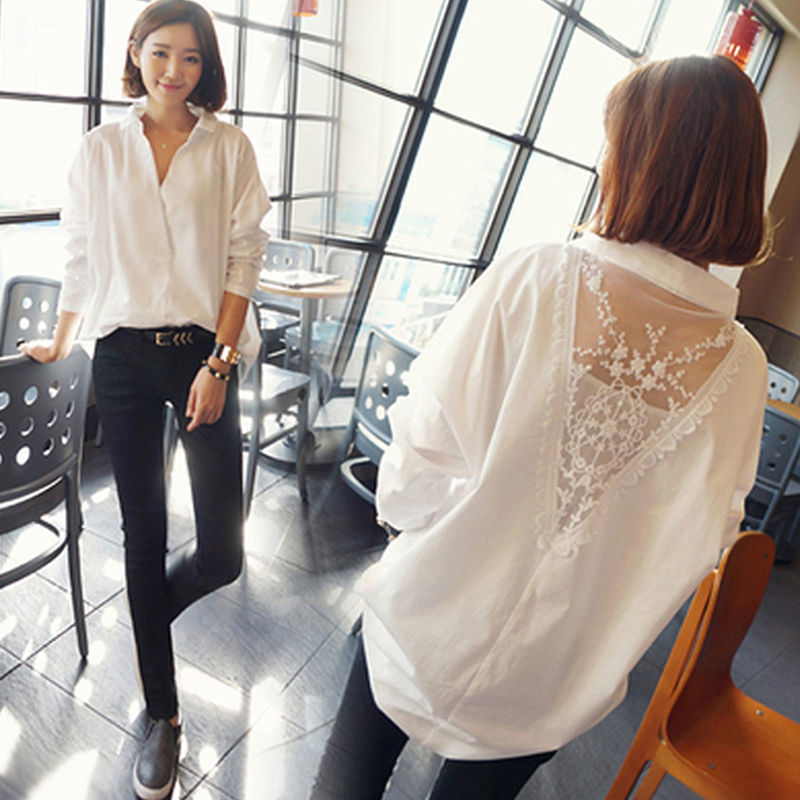 Fashion V-Neck Embroidery Gauz - Summer Gauze Clothing ulasan dan harga