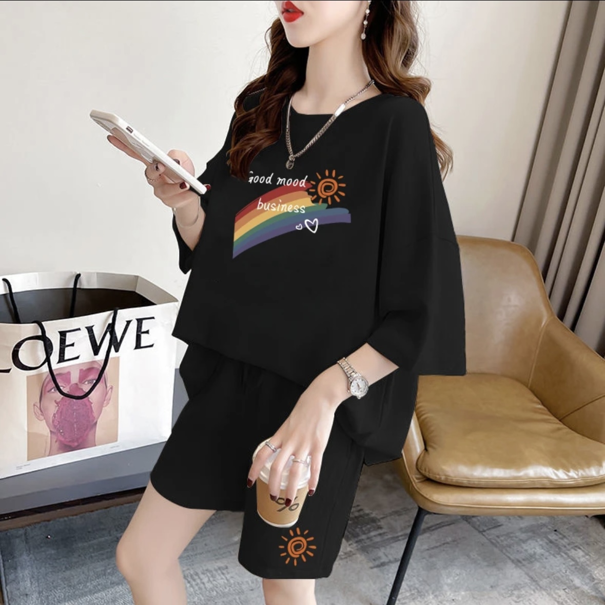 Fashion women's summer shorts  - Summer Clothing Usa ulasan dan harga